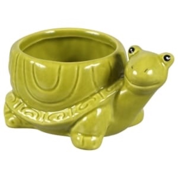 TURTLE ANIMAL PLANTER NWT - Picture 6 of 7
